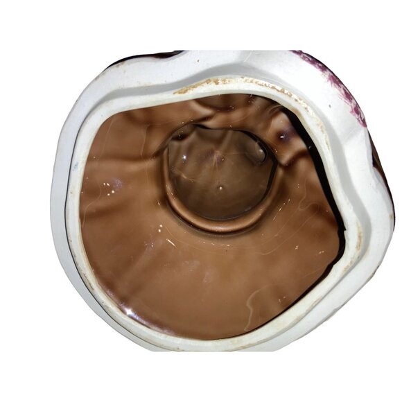 Ceramic Squirrel Chipmunk Cookie Jar TOP ONLY Vintage - Picture 6 of 9